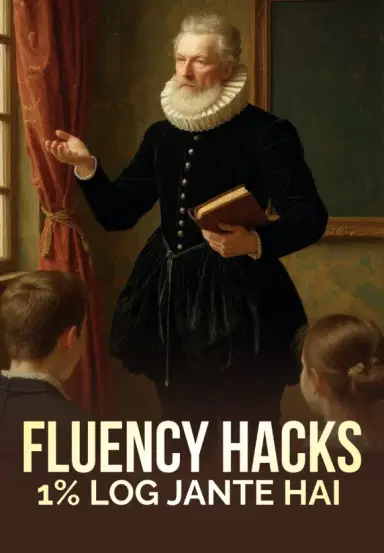 Fluency Hacks,1% Log Jante Hai