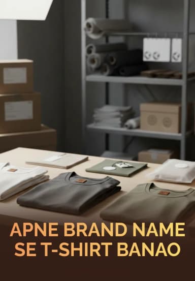 Apne Brand Name Se T-Shirt Banao
