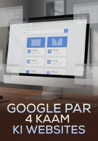 Google Par 4 Kaam Ki Websites