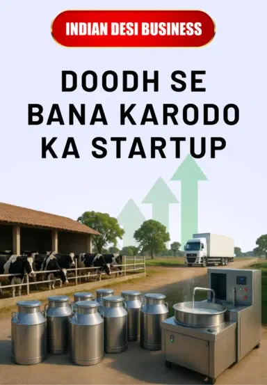 Doodh Se Bana Karodo Ka Startup