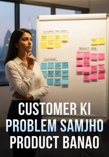 Customer Ki Problem Samjho-Product Banao