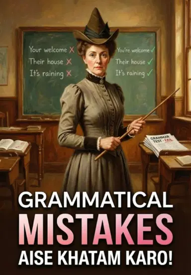 Grammatical Mistakes, Aise Khatam Karo!