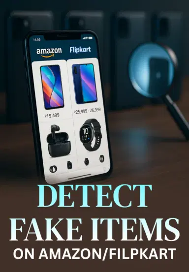 Detect Fake Items On Amazon/Flipkart
