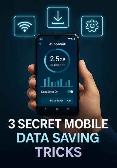3 Secret Mobile Data Saving Tricks