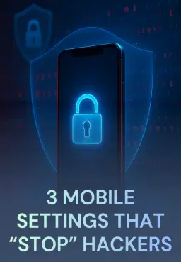3 Mobile Settings That “STOP" Hackers
