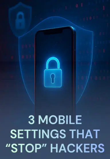 3 Mobile Settings That “STOP" Hackers