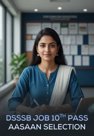 DSSSB Job 10th Pass Aasaan Selection