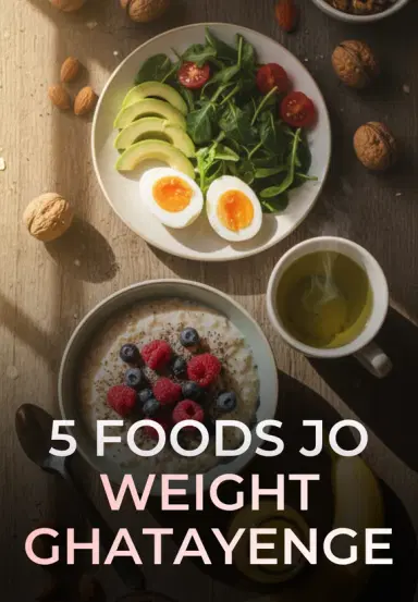 5 Foods Jo Weight Ghatayenge