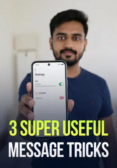 3 Super Useful Message Tricks