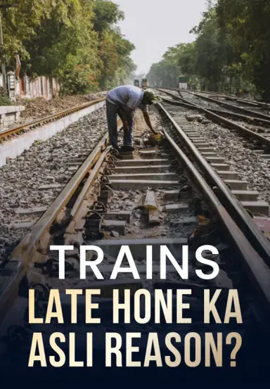 Trains Late Hone Ka Asli Reason?