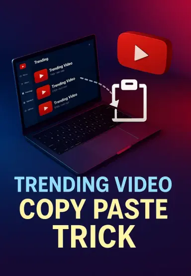 Trending Video Copy Paste Trick