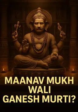 Maanav Mukh Wali Ganesh Murti?