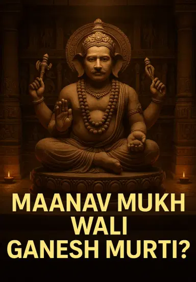 Maanav Mukh Wali Ganesh Murti?