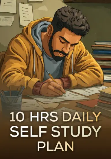 10Hr Daily Self Study Plan