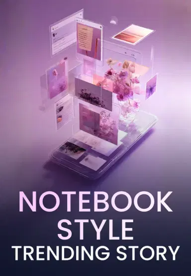 Notebook Style Trending Story
