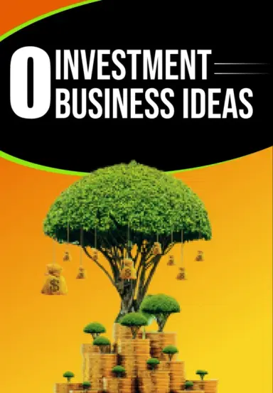 Zero Investment Business Ideas