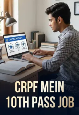CRPF Mein 10th Pass Job