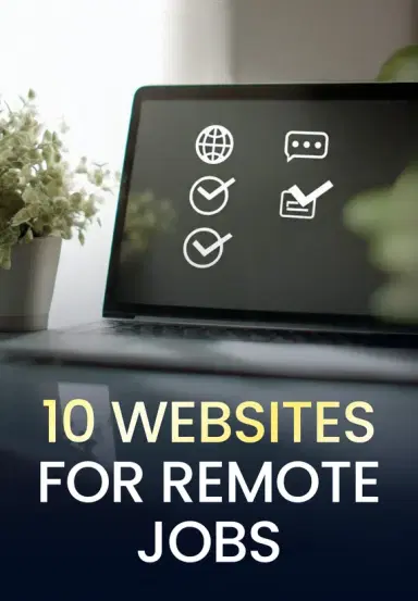 10 Websites For Remote Jobs