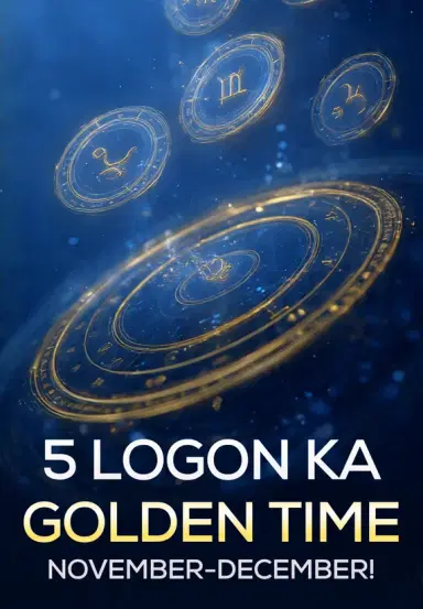 5 Logon Ka Golden Time November-December!