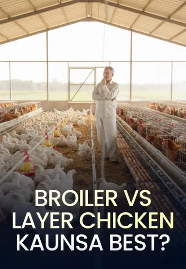 Broiler Vs Layer Chicken- Kaunsa Best?