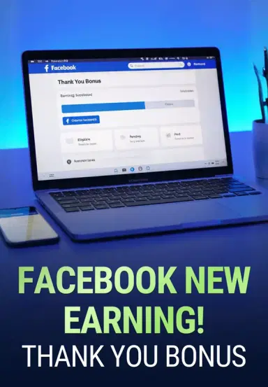 Facebook New Earning! Thank you Bonus