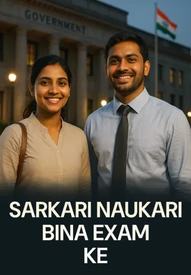 Sarkari Naukri Bina Exam Ke