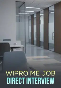 Wipro Me Job Direct Interview