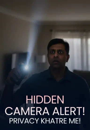 Hidden Camera Alert! Privacy Khatre Me!