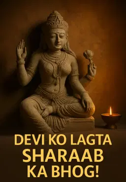 Devi Ko Lagta Sharaab Ka Bhog!