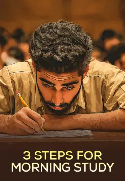 3 Steps For Morning Study