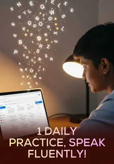 1 Daily Practice, Speak Fluently!