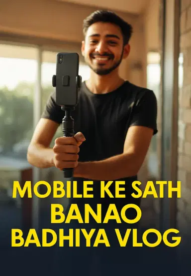 Mobile Ke Sath Banao Badhiya Vlog