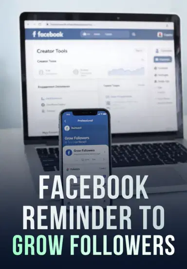 Facebook Reminder To Grow Followers
