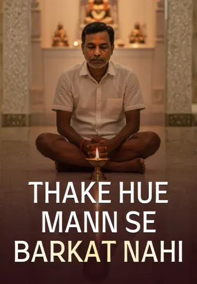 Thake Hue Mann Se Barkat Nahi