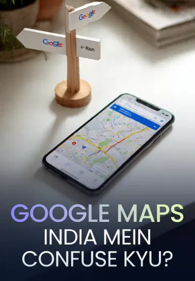 Google Maps India Mein Confuse Kyu?