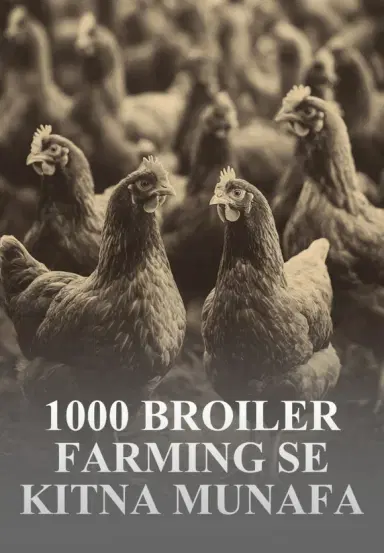 1000 Broiler Farming Se Kitna Munafa