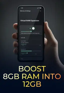 Boost 8GB RAM Into 12GB