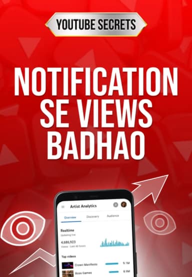 Notifications Se Views Badhao