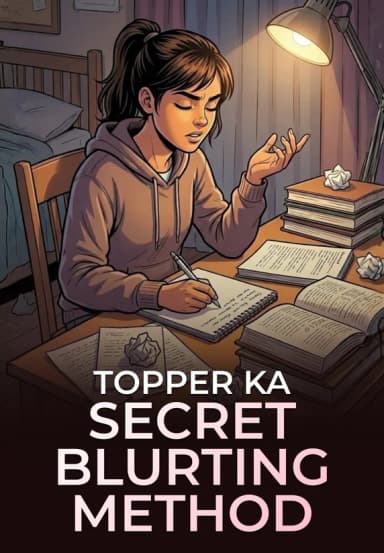Topper Ka Secret Blurting Method