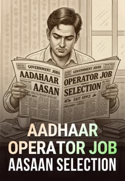Aadhaar Operator Job Aasaan Selection