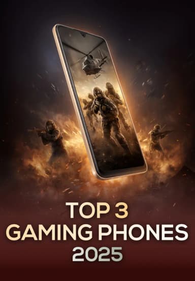 Top 3 gaming phones 2025