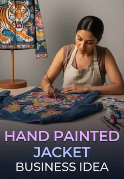 Hand Painted Jacket Business Idea