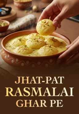 Jhat-Pat Rasmalai Ghar Pe