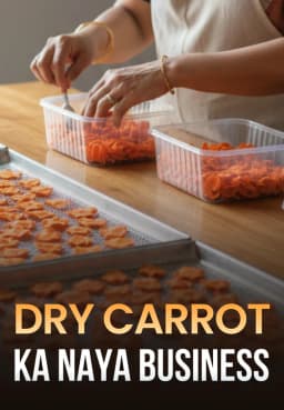 Dry Carrot Ka Naya Business
