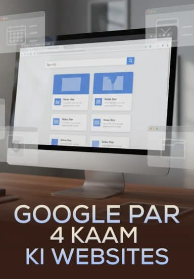 Google Par 4 Kaam Ki Websites