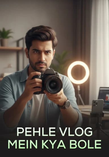 Pehle Vlog Mein Kya Bole