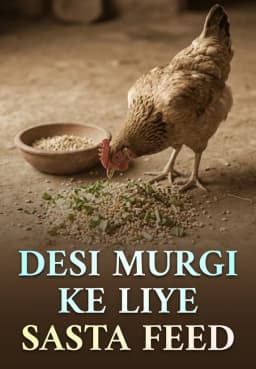 Desi Murgi Ke Liye Sasta Feed