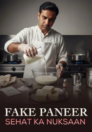 Fake Paneer: Sehat Ka Nuksaan