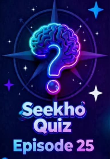 Seekho Quiz Episode 25