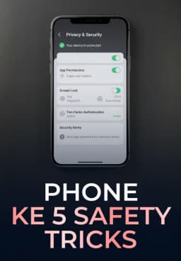 Phone Ke 5 Safety Tricks